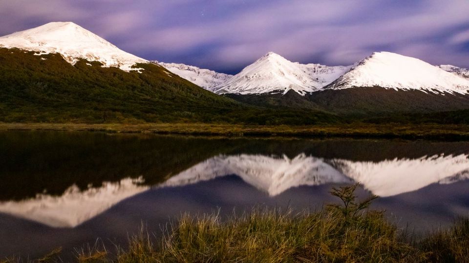 Sunset At Glacier Martial foto 6