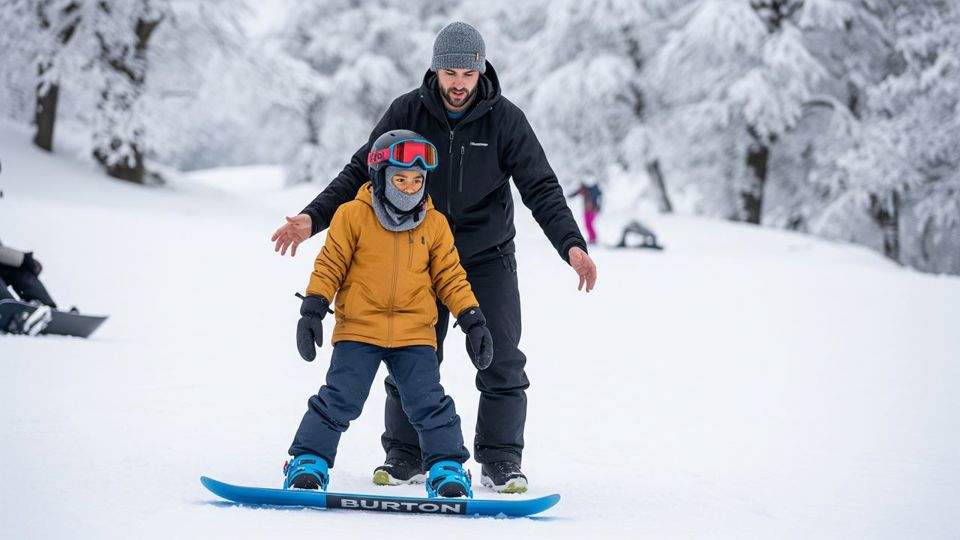 Private Snowboarding Class In Cerro Martial foto 1