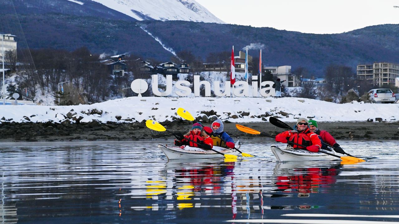 Experiência De Caiaque De 3 Horas Com Lanche Em Ushuaia (0)