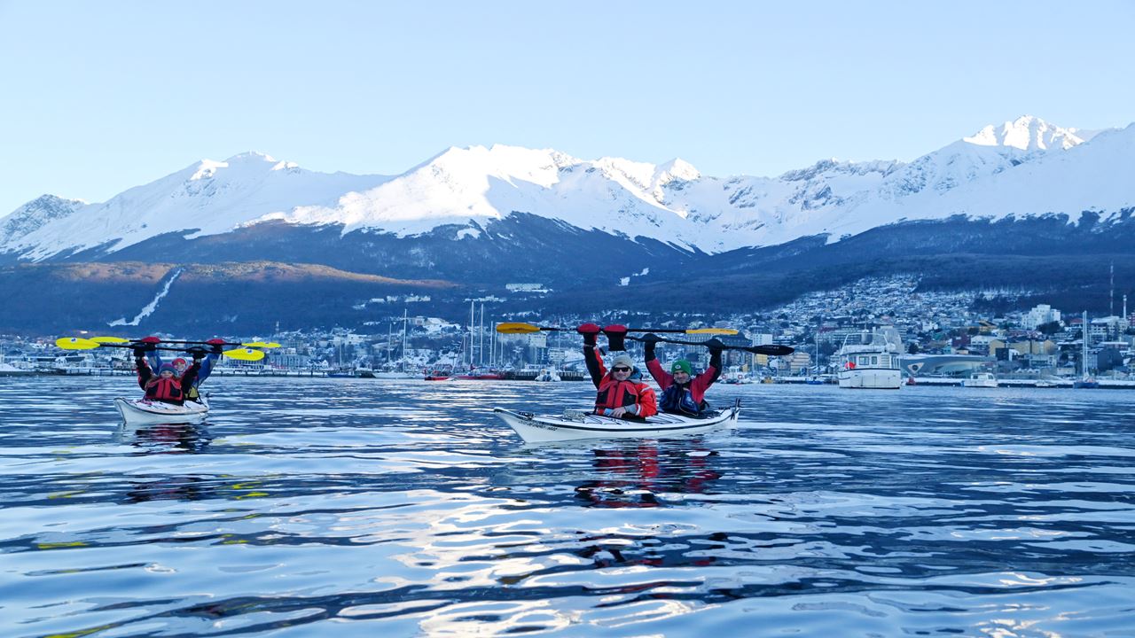 3-Hour Beagle Channel Kayak with Snack foto 8