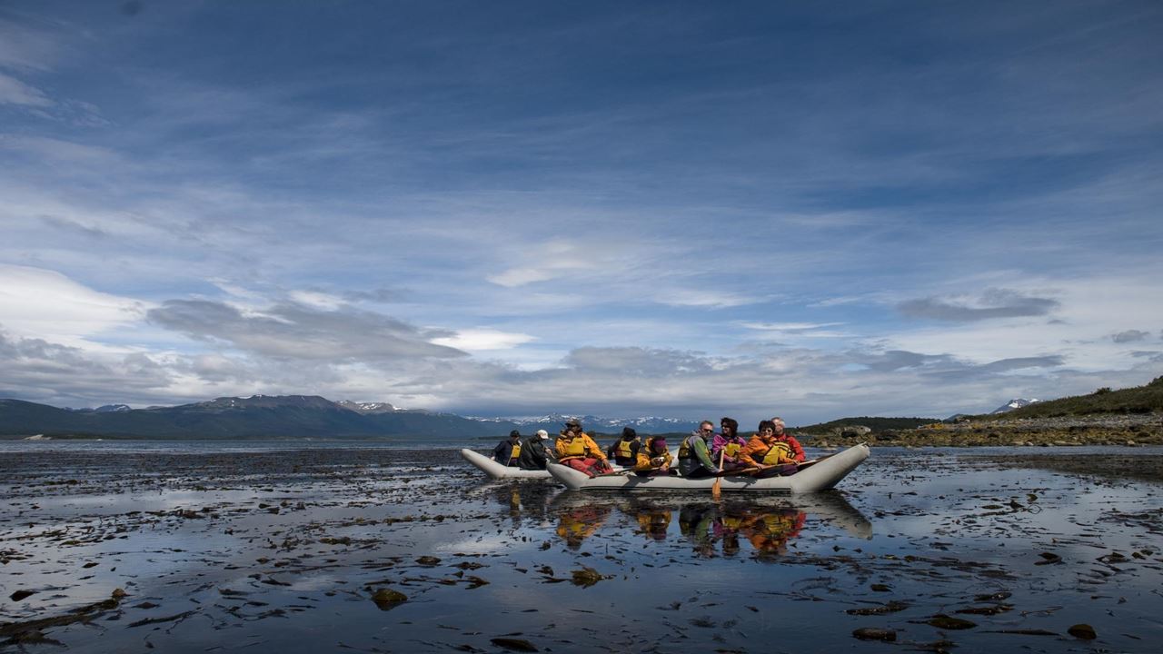 Navegação até Isla Gable e Pinguinera Isla Martillo foto 4