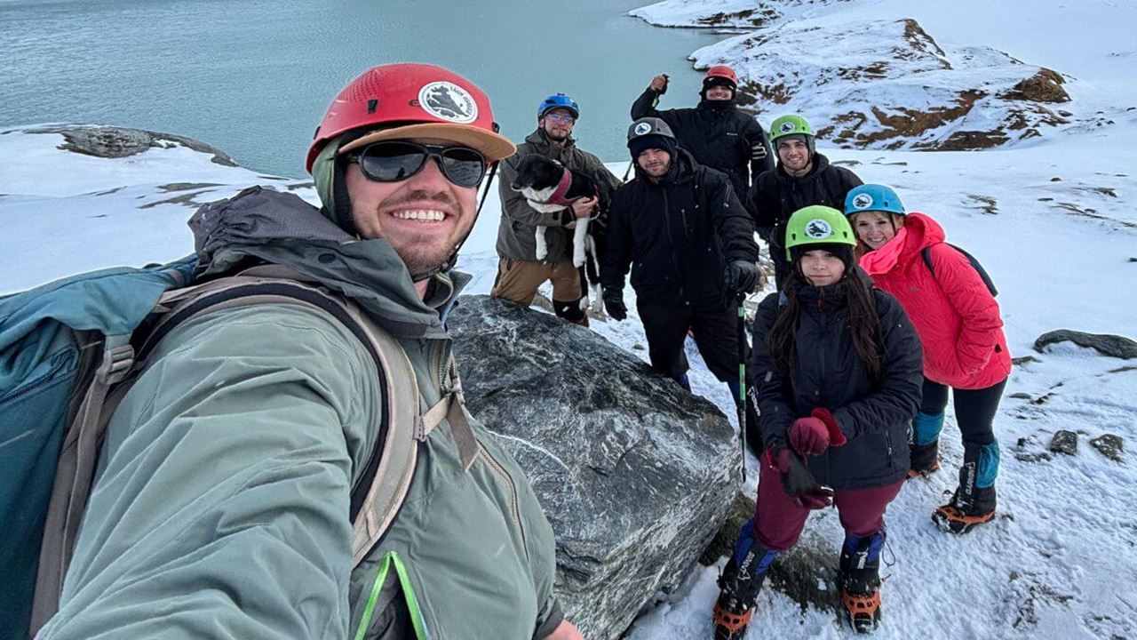 Trekking ao Glaciar Ojo del Albino desde Valle Tierra Mayor foto 3