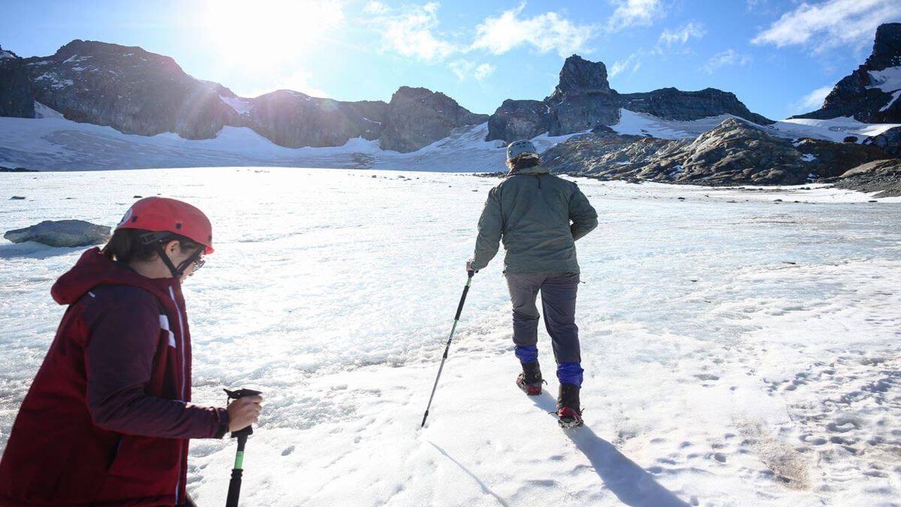 Trekking ao Glaciar Ojo del Albino desde Valle Tierra Mayor foto 10