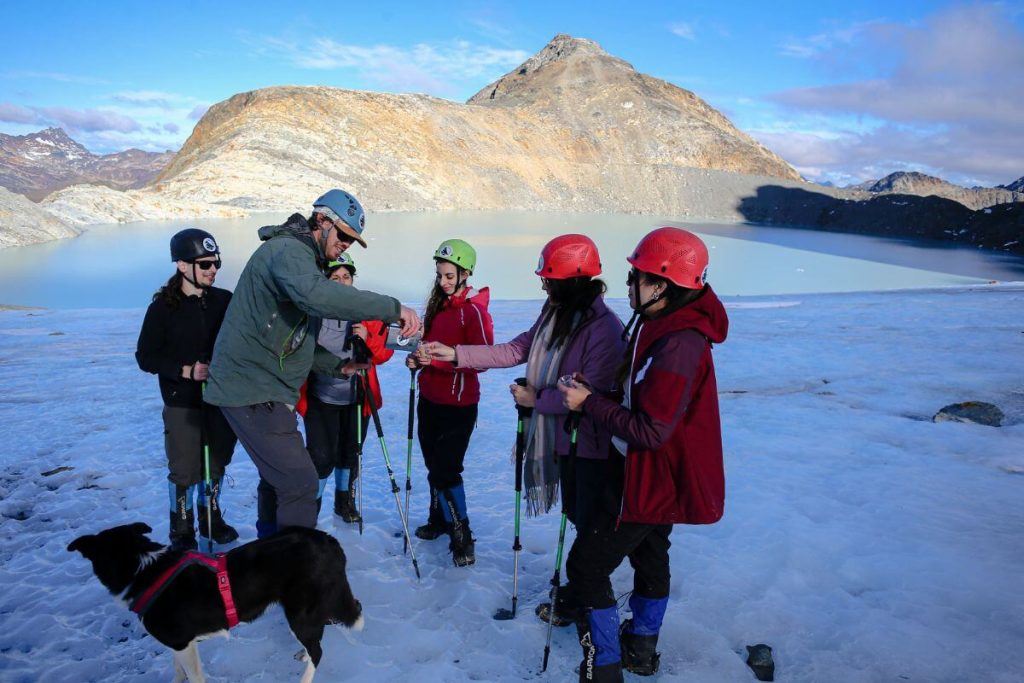 Trekking ao Glaciar Ojo del Albino desde Valle Tierra Mayor foto 5
