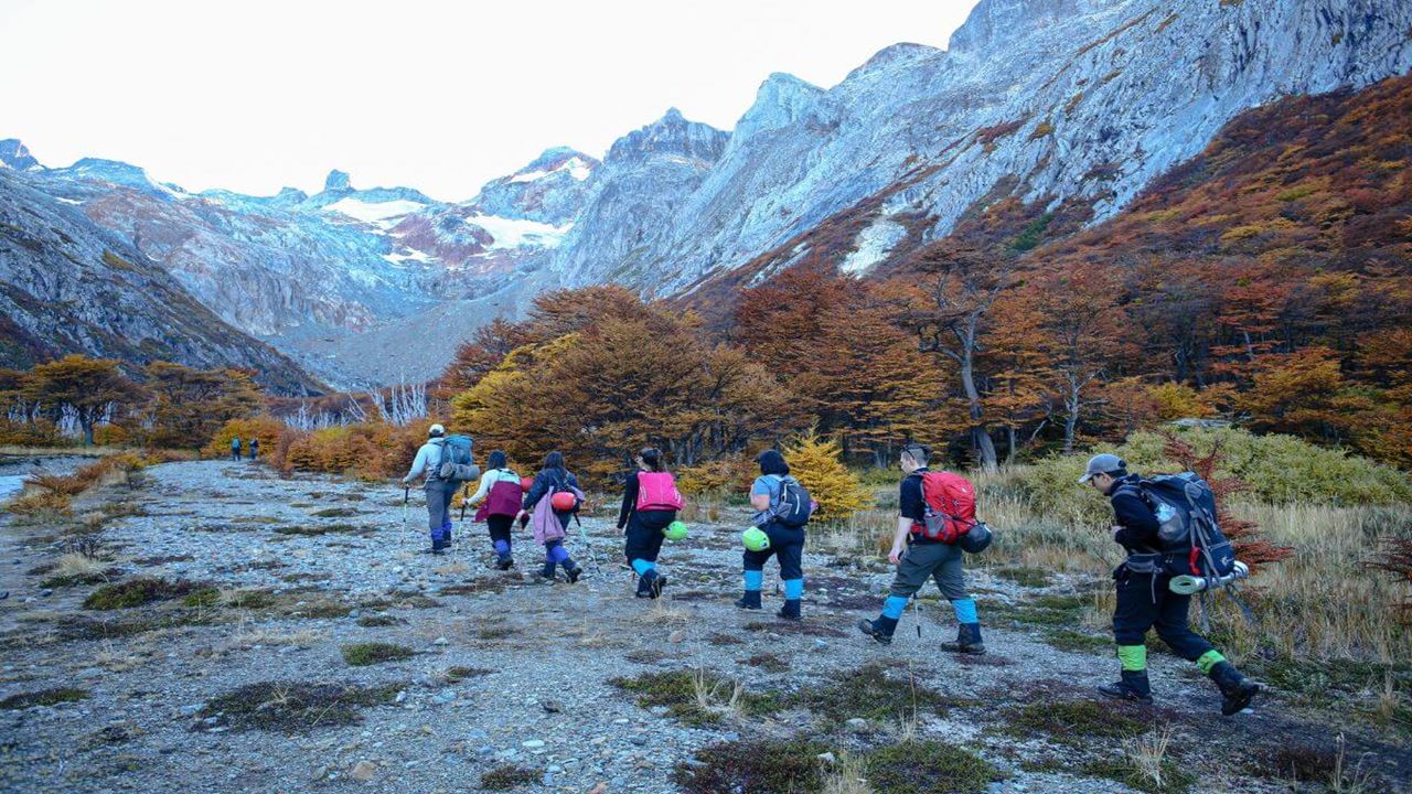 Trekking ao Glaciar Ojo del Albino desde Valle Tierra Mayor foto 12