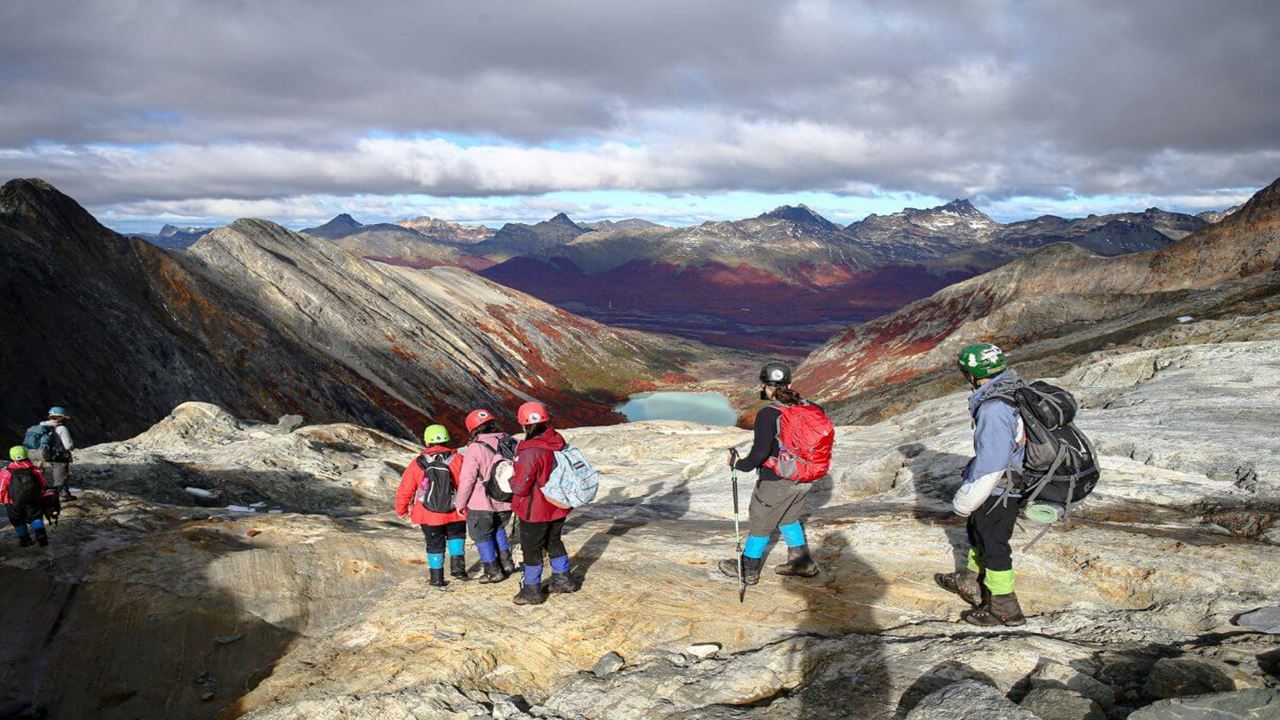 Trekking ao Glaciar Ojo del Albino desde Valle Tierra Mayor foto 13