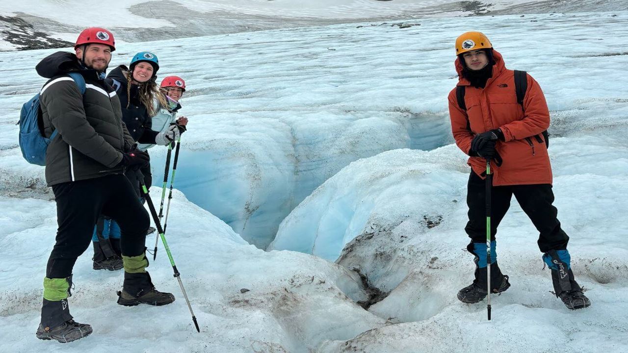 Trekking ao Glaciar Ojo del Albino desde Valle Tierra Mayor foto 4