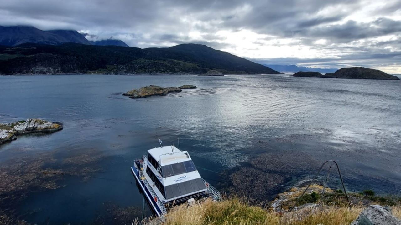 Navegação Canal de Beagle até Isla Redonda